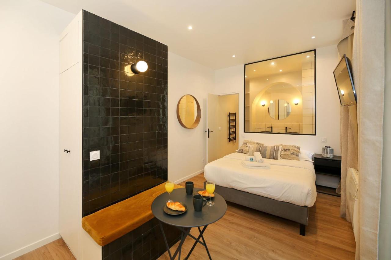 Studio Fonctionnel Tout Equipe Proche Metro - 2P - Flat-Guest Paris Ngoại thất bức ảnh